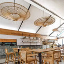 GobekUsa Handmade Rattan Pendant Light for Dining Room, Living Room, Bedroom, Hotel