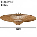 GobekUsa Handmade Rattan Pendant Light for Dining Room, Living Room, Bedroom, Hotel