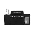 Large 68L Stainless Steel Single-Door Fridge For Outdoor Kitchen Islands (SAK15296)