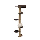 Large Cat Tree – Dark Walnut