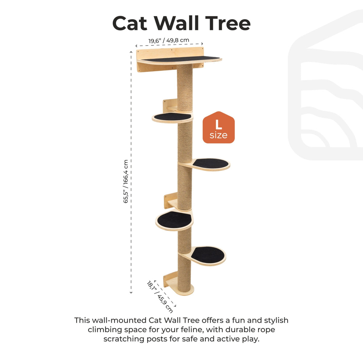 Large Cat Tree – Light, photo 6 of 7