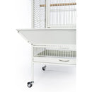 GobekUsa Large Chalk White Bird Cage