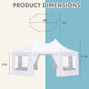 Large Heavy-Duty Customizable Party Tent With Sidewalls And Windows (SAK72615) by SAKSBY WHOLESALE