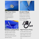 Large Inflatable Yacht Boat Water Slide With Protective Net And Air Pump (SAK51452)