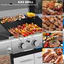 Large Outdoor BBQ Stainless Steel Propane Gas Grill With 4 Burners, 42K BTU (93564712)