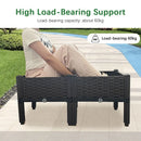 GobekUsa Large Plastic Flower Pot for Indoor & Outdoor Gardening