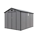 Alora Large Plastic Lockable Resin Outdoor Storage Shed With Window And Floor (SAK25870) by SAKSBY WHOLESALE