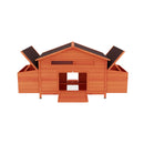 Large 44-Inch Premium Outdoor Spacious Wooden Chicken Coop With Two-Sides Nesting Boxes (SAK21875) by SAKSBY WHOLESALE