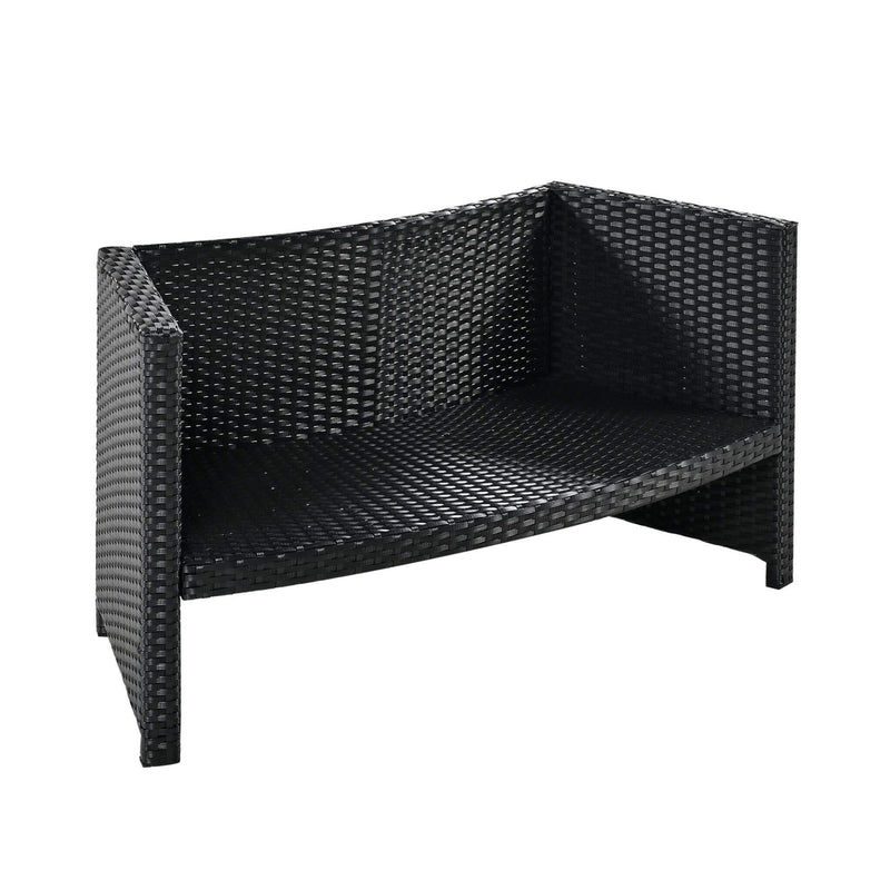 Alora Large Premium Surround Spa Patio Rattan Sofa Set With Storage Compartments And Cushions (SAK75629)