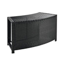 Large Premium Surround Spa Patio Rattan Sofa Set With Storage Compartments And Cushions (SAK75629)