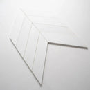 Large Trapeze Bianco Dolomiti Honed Marble Waterjet Decos 13 7/16x13 7/16
