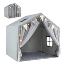 Large Toddler Playhouse Tent with Door Curtains Windows by LJGDeals