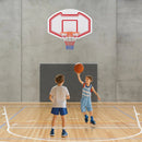 Large Wall Mounted Basketball Hoop with Shatter-proof Backboard by DirectDeals