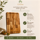 Multi-Purpose Large Olive Wood Serving and Cutting Board