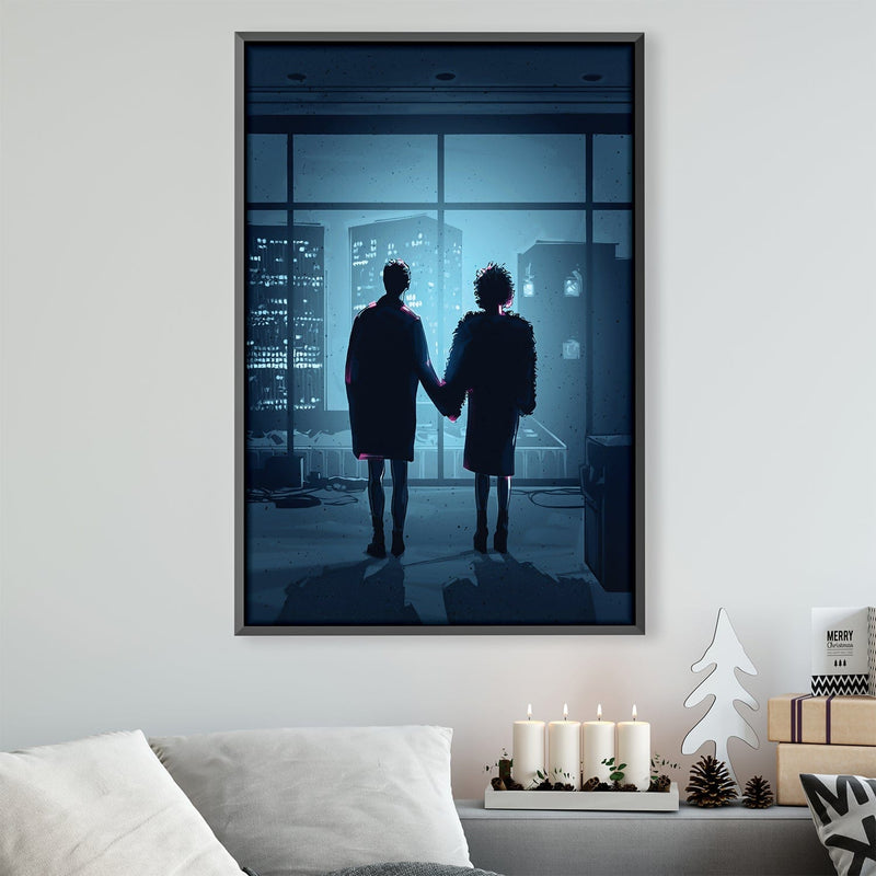 Fight Club Window Canvas