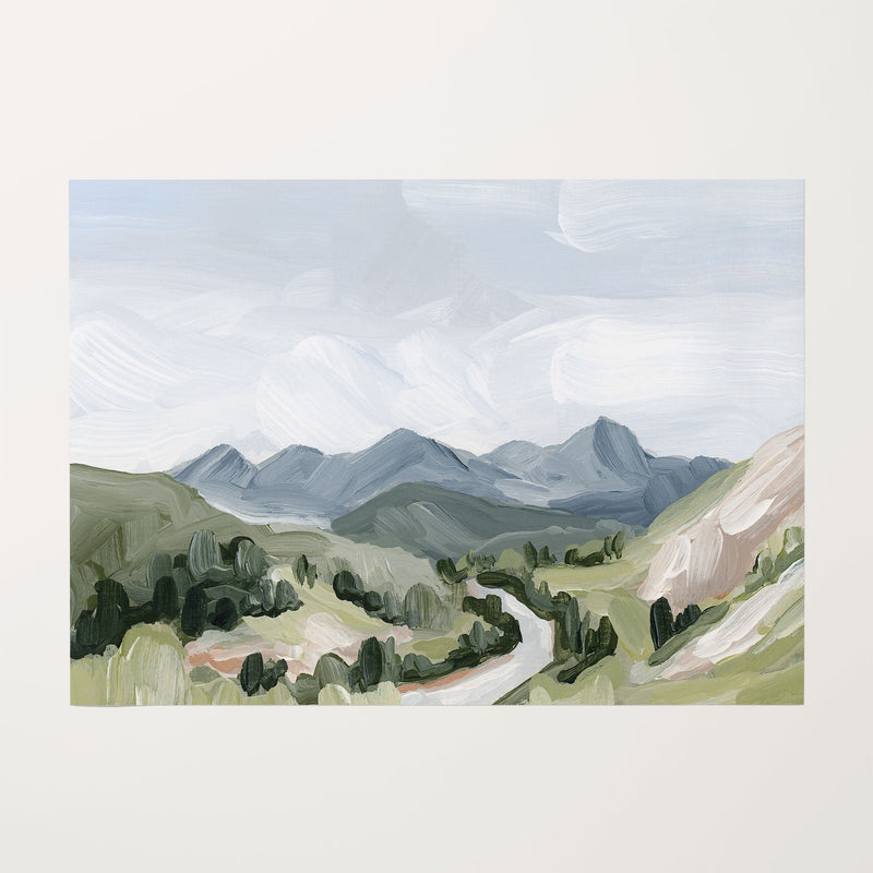 "Last Six Miles" Art Print