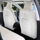 Lattice Leather Seat Back Protector for Tesla Model 3 & Model Y