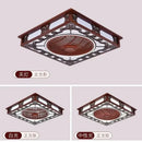 GobekUsa Integrated Invisible Ceiling Fan Lamp Chandelier for Living Room, Dining Room, Bedroom