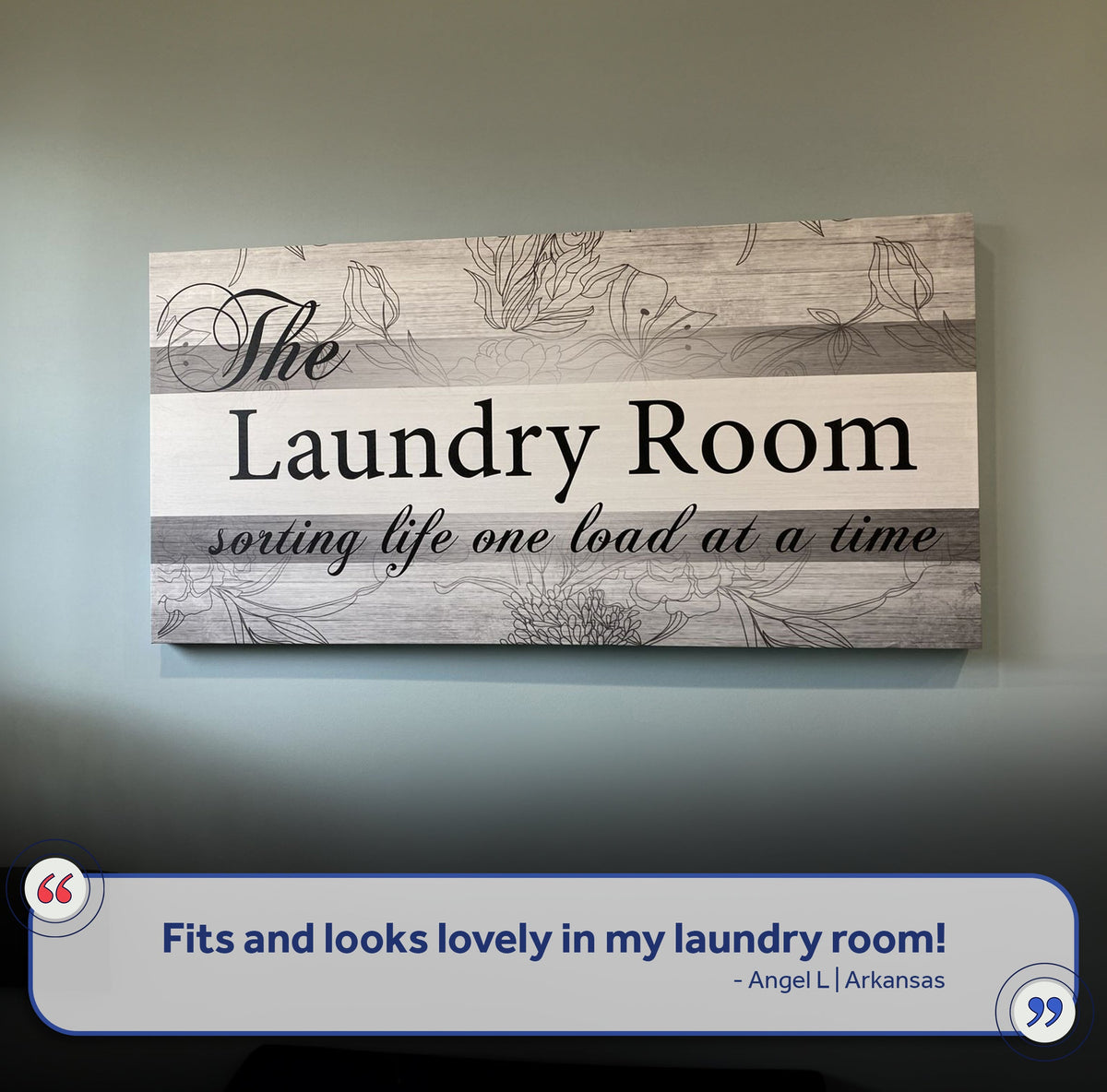 The Laundry Room Sign, photo 7 of 11