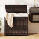 Laundry Hamper with Wheels and Lid by LJGDeals
