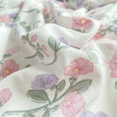 GobekUsa Cozy Pattern Printed 4Pcs Single Bedding Set - Soft Cotton Fabric