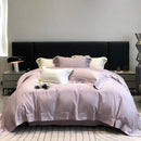GobekUsa 1200TC Luxury Embroidery Bedding Set with Wide Edge & Lyocell Cotton Brushed Fabric
