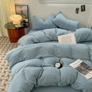 GobekUsa Cotton Bedding Set: Soft Duvet Sheets, Pillowcases, Comforter Set - All Seasons Comfort