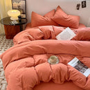 GobekUsa Cotton Bedding Set: Soft Duvet Sheets, Pillowcases, Comforter Set - All Seasons Comfort