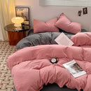 GobekUsa Cotton Bedding Set: Soft Duvet Sheets, Pillowcases, Comforter Set - All Seasons Comfort