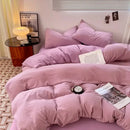 GobekUsa Cotton Bedding Set: Soft Duvet Sheets, Pillowcases, Comforter Set - All Seasons Comfort