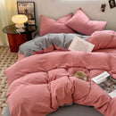 GobekUsa Cotton Bedding Set: Soft Duvet Sheets, Pillowcases, Comforter Set - All Seasons Comfort