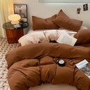 GobekUsa Cotton Bedding Set: Soft Duvet Sheets, Pillowcases, Comforter Set - All Seasons Comfort