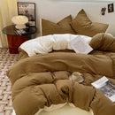 GobekUsa Cotton Bedding Set: Soft Duvet Sheets, Pillowcases, Comforter Set - All Seasons Comfort