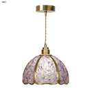 GobekUsa Crystal Glass LED Pendant Light Fixture for Kitchen Dining Room Bar Luxury Art Decor