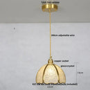 GobekUsa Crystal Glass LED Pendant Light Fixture for Kitchen Dining Room Bar Luxury Art Decor