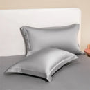 GobekUsa Egyptian Cotton Pillowcase Set - Solid Color Pillow Shams Covers