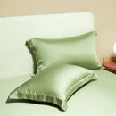 GobekUsa Egyptian Cotton Pillowcase Set - Solid Color Pillow Shams Covers