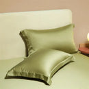 GobekUsa Egyptian Cotton Pillowcase Set - Solid Color Pillow Shams Covers
