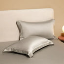 GobekUsa Egyptian Cotton Pillowcase Set - Solid Color Pillow Shams Covers