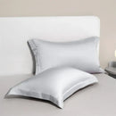 GobekUsa Egyptian Cotton Pillowcase Set - Solid Color Pillow Shams Covers