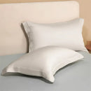 GobekUsa Egyptian Cotton Pillowcase Set - Solid Color Pillow Shams Covers