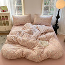 GobekUsa Double-Layer Cotton Bedding Set - High-Quality, Ultra Soft Quilt Set