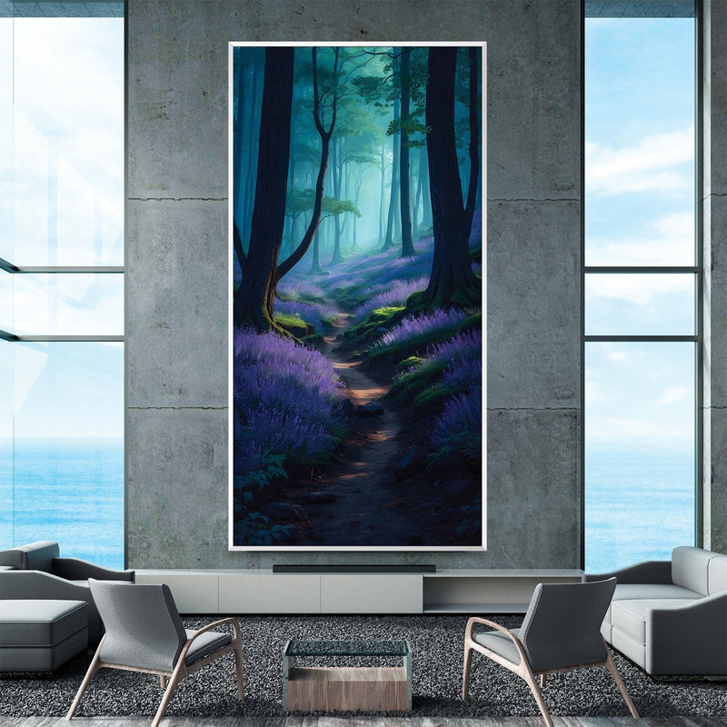 Lavender Mist Trail Canvas