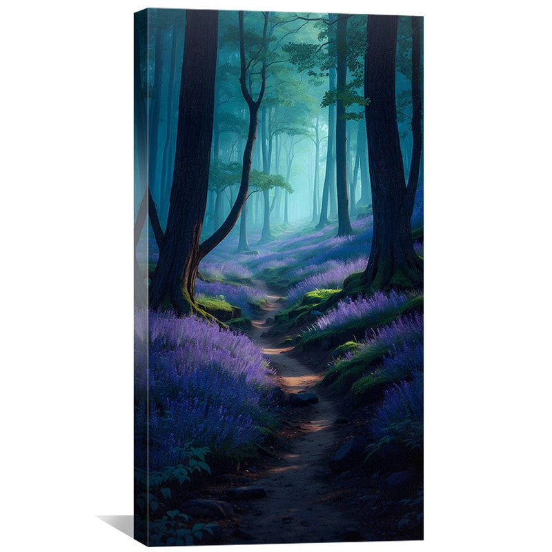 Lavender Mist Trail Canvas