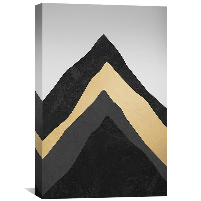 Layer Mountain Canvas