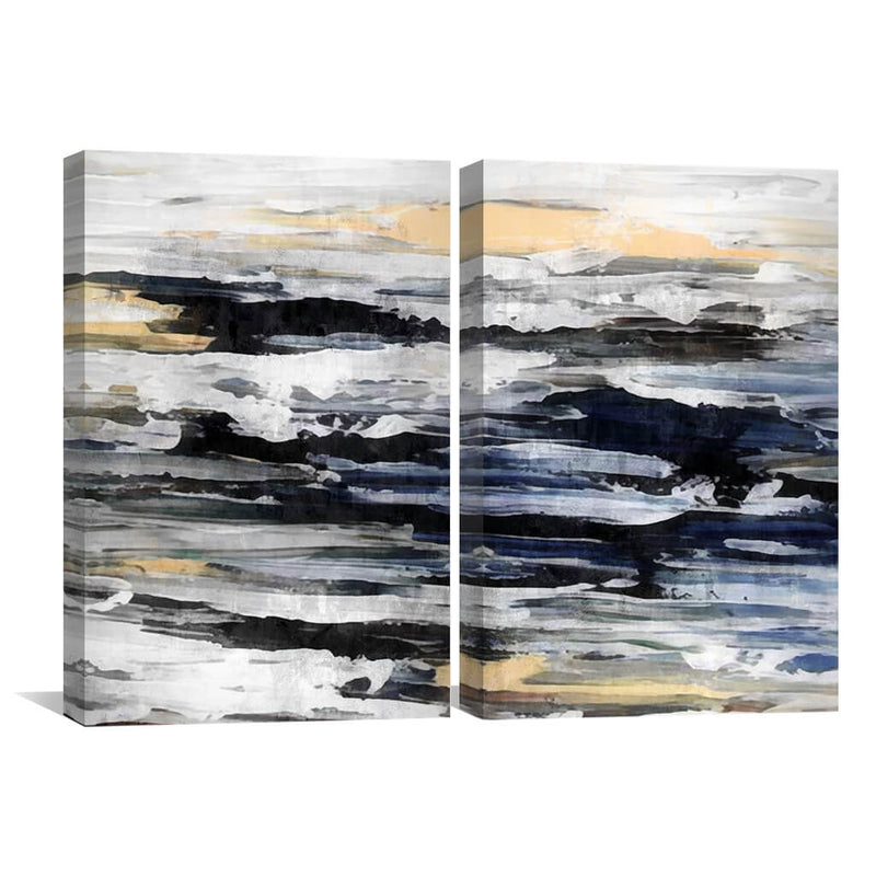 Layered Abstract Canvas