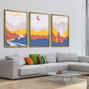 Layered Landscape Canvas