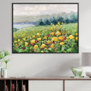 Layered Meadow Oil Painting