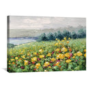 Layered Meadow Oil Painting