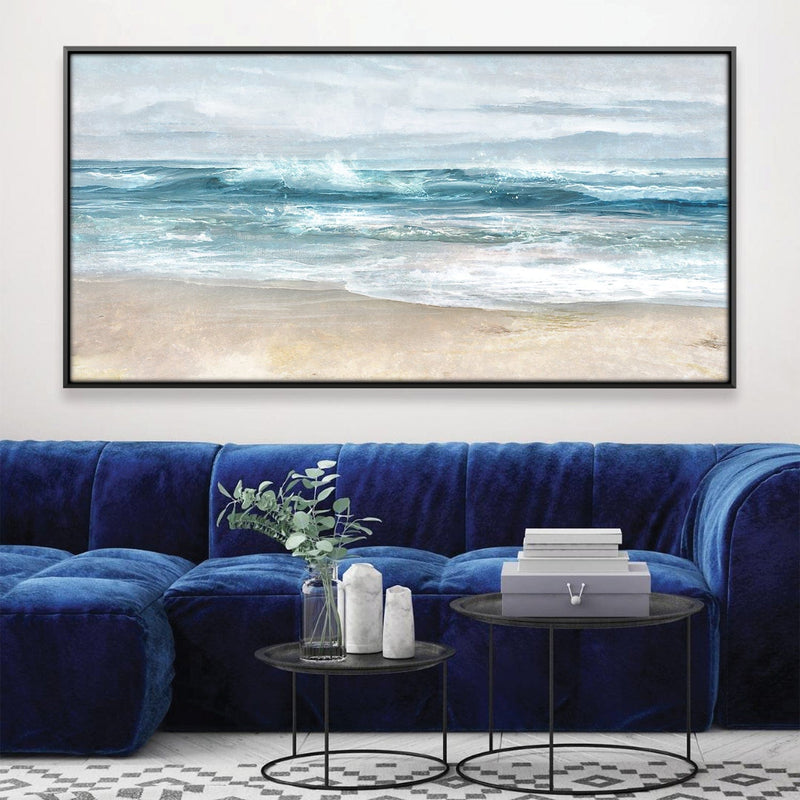 Layers of the Beach Canvas